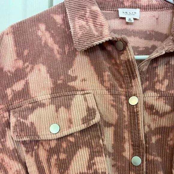 Corduroy cropped jacket - Picture 3 of 5